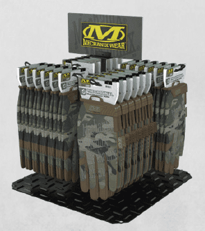 Displayer och profilprodukter