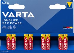 Varta Longlife Max Power AAA 8-pack 