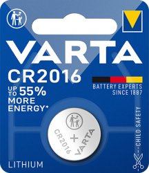 Varta Lithium knappcell CR2016 1-pack