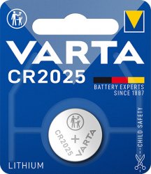 Varta Lithium knappcell CR2025 1-pack