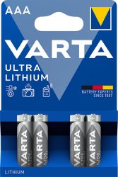Varta Ultra Lithium AAA 4-pack