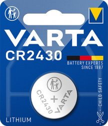 Varta Lithium knappcell CR2430 1-pack
