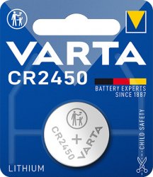 Varta Lithium knappcell CR2450 1-pack