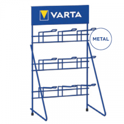 Varta Butiksdisplay för disk H51 9 krokar 31x22