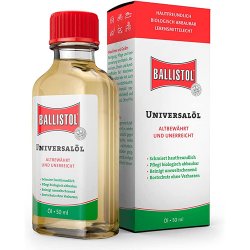Ballistol Universalolja flaska 50 ml* 10% vid helkartong om 12 st