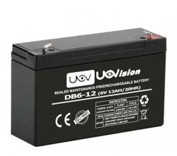 NITEforce Externt batteri 6V, 12AH *