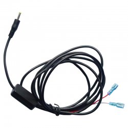 UOVision strömkabel m. omvandlare 12 V => 6 V