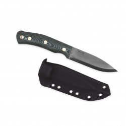 Casström No.10 SFK kniv i grön micarta & rostfritt, slida i Kydex