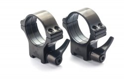 Rusan Stålringar QD för laxspår 11mm 30mm höjd 12mm
