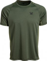 Vortex kläder profilprodukter Men's Weekend Rucker Short Sleeve Rifle Green kortärmad T-shirt