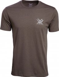 Vortex Men's Head-on Muley T-Shirt Brown Heather