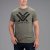 Vortex Men's Core Logo Short Sleeve T-Shirt Military Heather