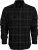 Vortex skjorta flannel black svart kläder