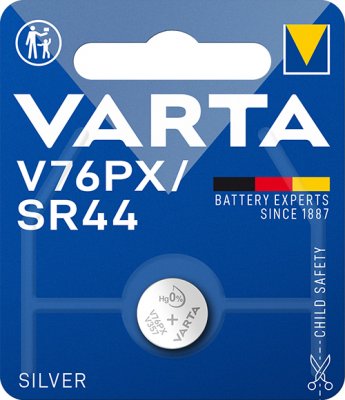 Varta Silver knappcell V76PX/SR44 1-pack