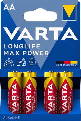 Varta Longlife Max Power AA 4-pack 