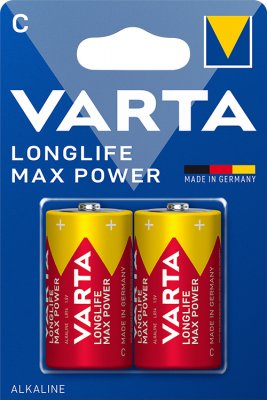 Varta Longlife Max Power C 2-pack