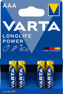Varta Longlife Power AAA 4-pack
