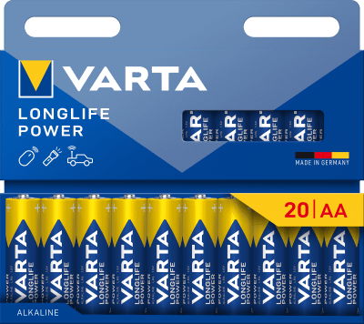 Varta Longlife Power AA 20-pack