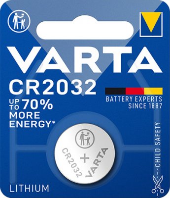 Varta Lithium knappcell CR2032