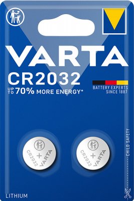 Varta Lithium knappcell CR2032 2-pack