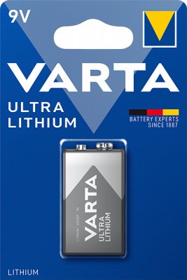 Varta Ultra Lithium 9V 1-pack