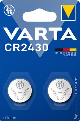 Varta Lithium knappcell CR2430 2-pack
