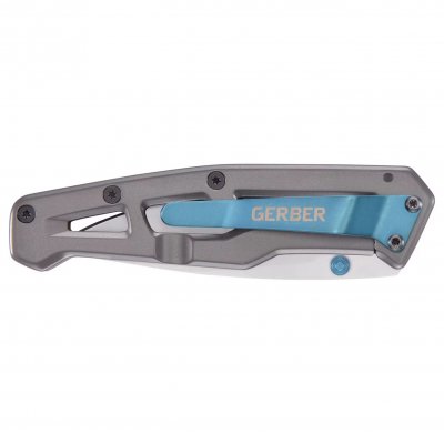 Gerber Paralite silver/blå fällkniv