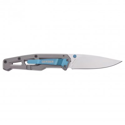 Gerber Paralite silver/blå fällkniv