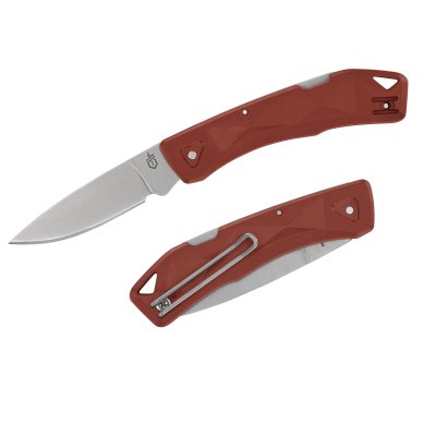 Gerber LST Ultra Fällkniv med clip röd