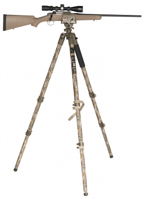Bog Death Grip Clamping Tripod aluminium Realtree Camo