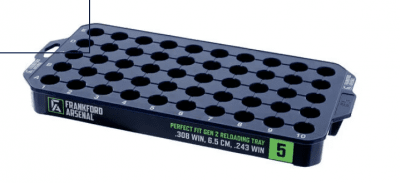 Frankford Reloading Tray Perfect Fit Gen.II #4 Kal.38spl/357mag 2pack