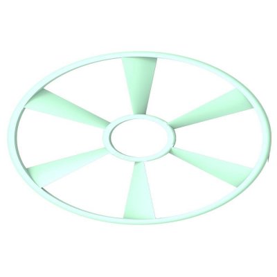 Caldwell Claycopter duvor UFO Glow 110 mm 50 pack