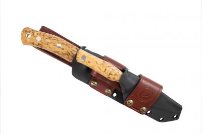 Casström Hunters combo kniv set med No. 10 & Swedish Field Dresser i stabiliserad masurbjörk