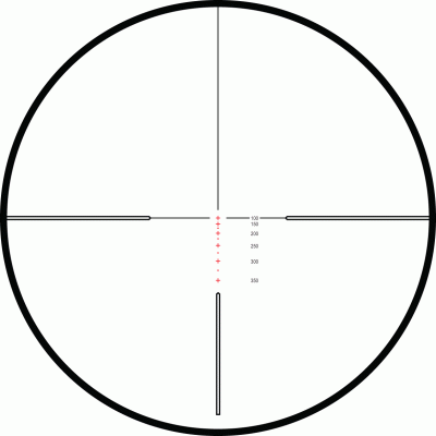 Hawke Vantage 4-16X50 AO, riktm Rimfire 17 HMR belyst