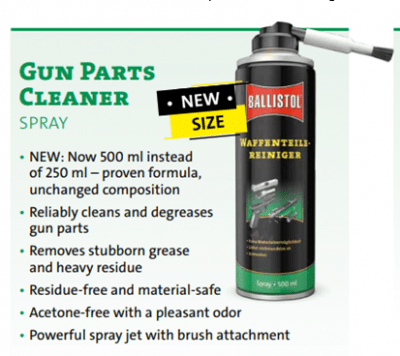 Ballistol Cleaner spray 500ml