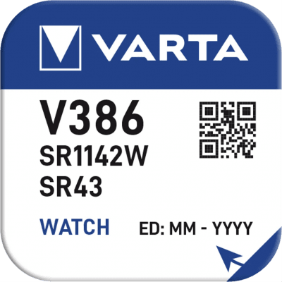 Varta Silver knappcell V386/SR43 1-pack