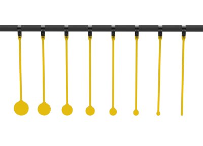 Caldwell AR500 Rimfire KYL Challenge Target