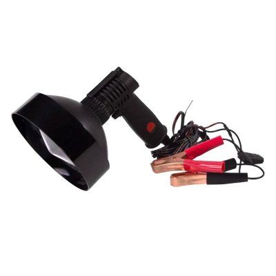 Lightforce 140 mm handstrålkastare 75w med krokodilklämmor