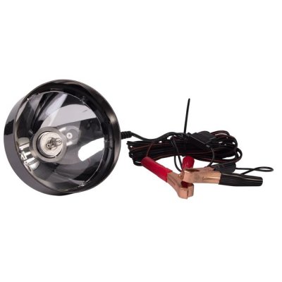 Lightforce 140 mm handstrålkastare 75w med krokodilklämmor