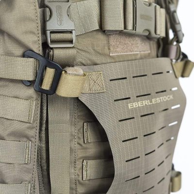 Eberlestock tillbehörspanel| med laserskuren MOLLE Dry Earth *