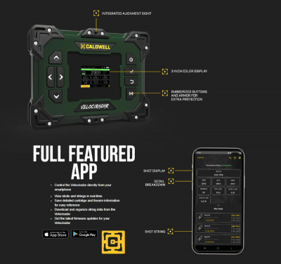 Caldwell Velociradar Kronograf