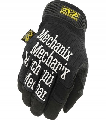 Mechanix Original svart med vit text,, stl. XL/10
