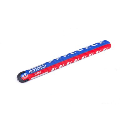 Nextorch UT51 blinkade armband 150mah laddbart röd/blå 358x38x10 mm *