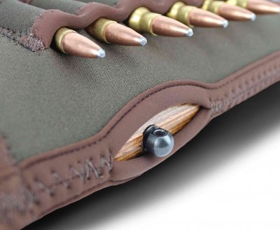 Beartooth kolvskydd med patronhållare kula brun *