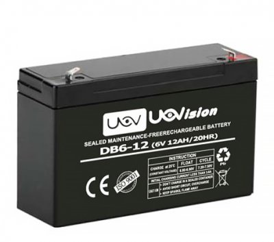 NITEforce Externt batteri 6V, 12AH *