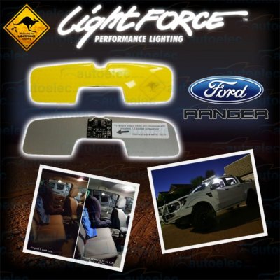 Lightforce uppgradering innerbelysning LED Ford Ranger/Transit
