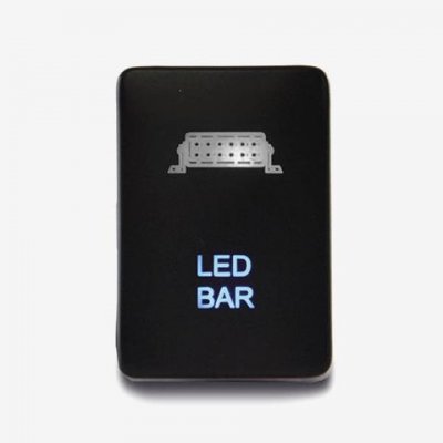 Lightforce strömbrytare för kupe med LED Bar logo