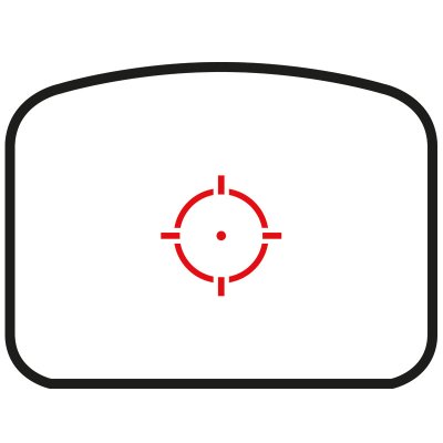 Hawke Endurance Reflexsikte 1x21 3 MOA AIM inkl Weavermontage