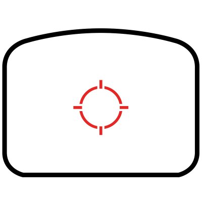 Hawke Endurance Reflexsikte 1x21 3 MOA AIM inkl Weavermontage
