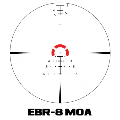 Vortex Strike Eagle 1-10x24 FFP riktm EBR-8 MOA belyst